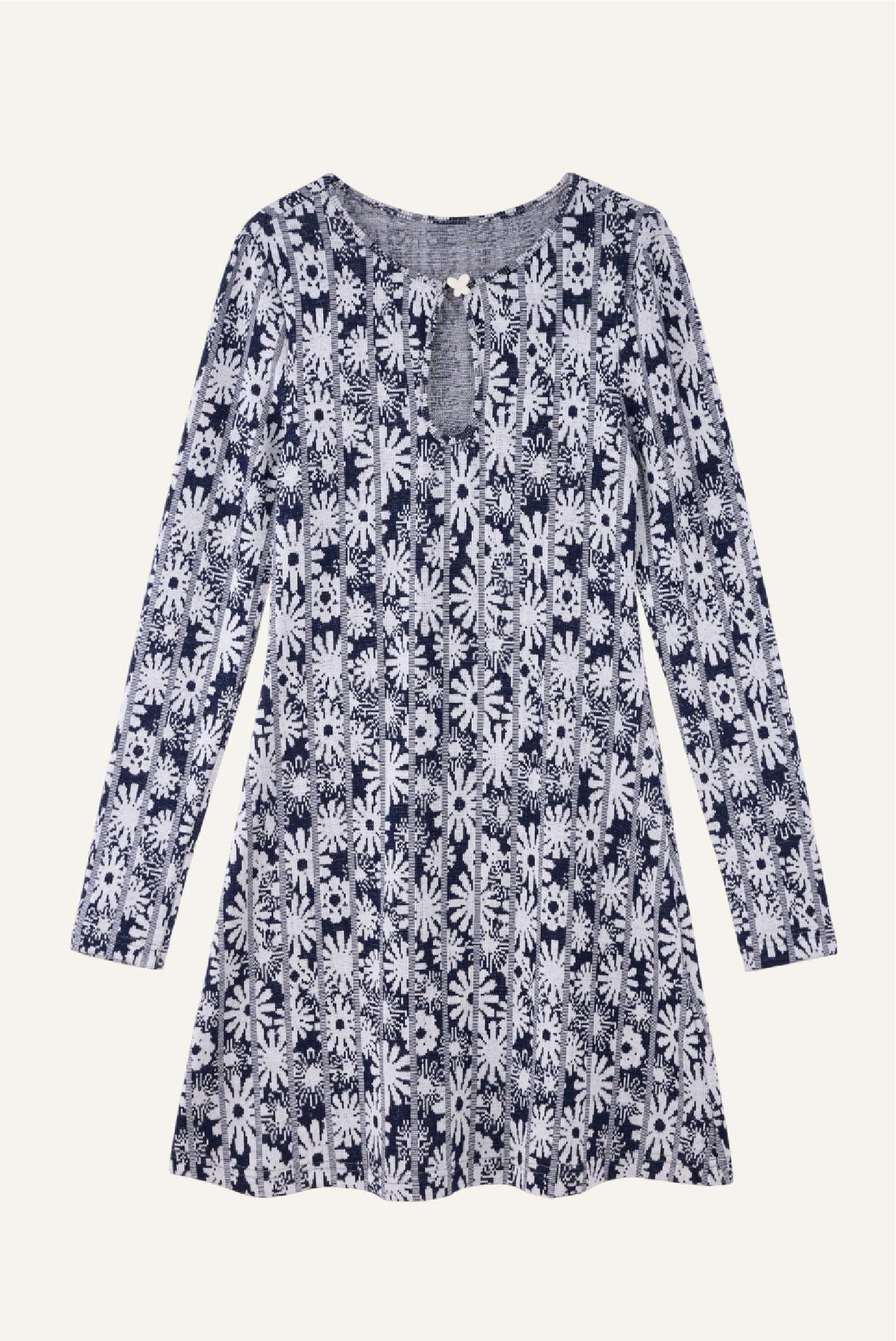 DEERTRIP | Floral Vintage | Slim Fit Midi Dress