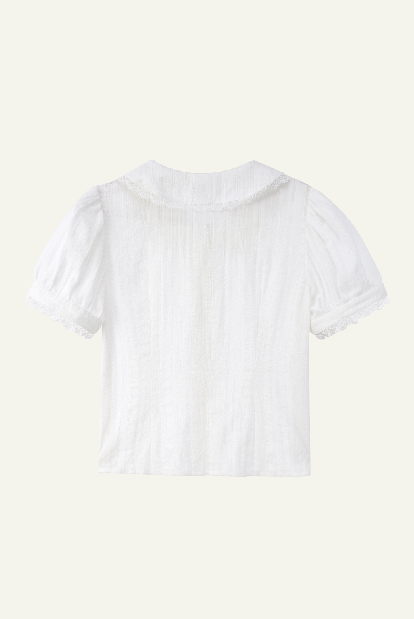 DEERTRIP | Cream Soda | Vintage Lace Smock Dress