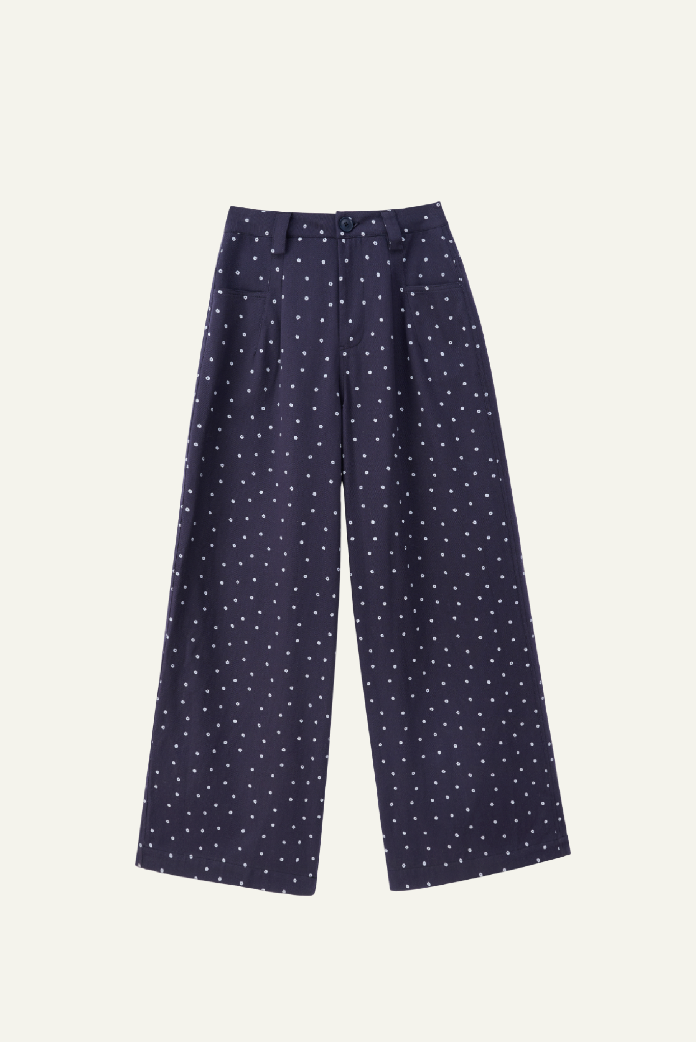 DEERTRIP | Polka Retro | Wide Leg Pants