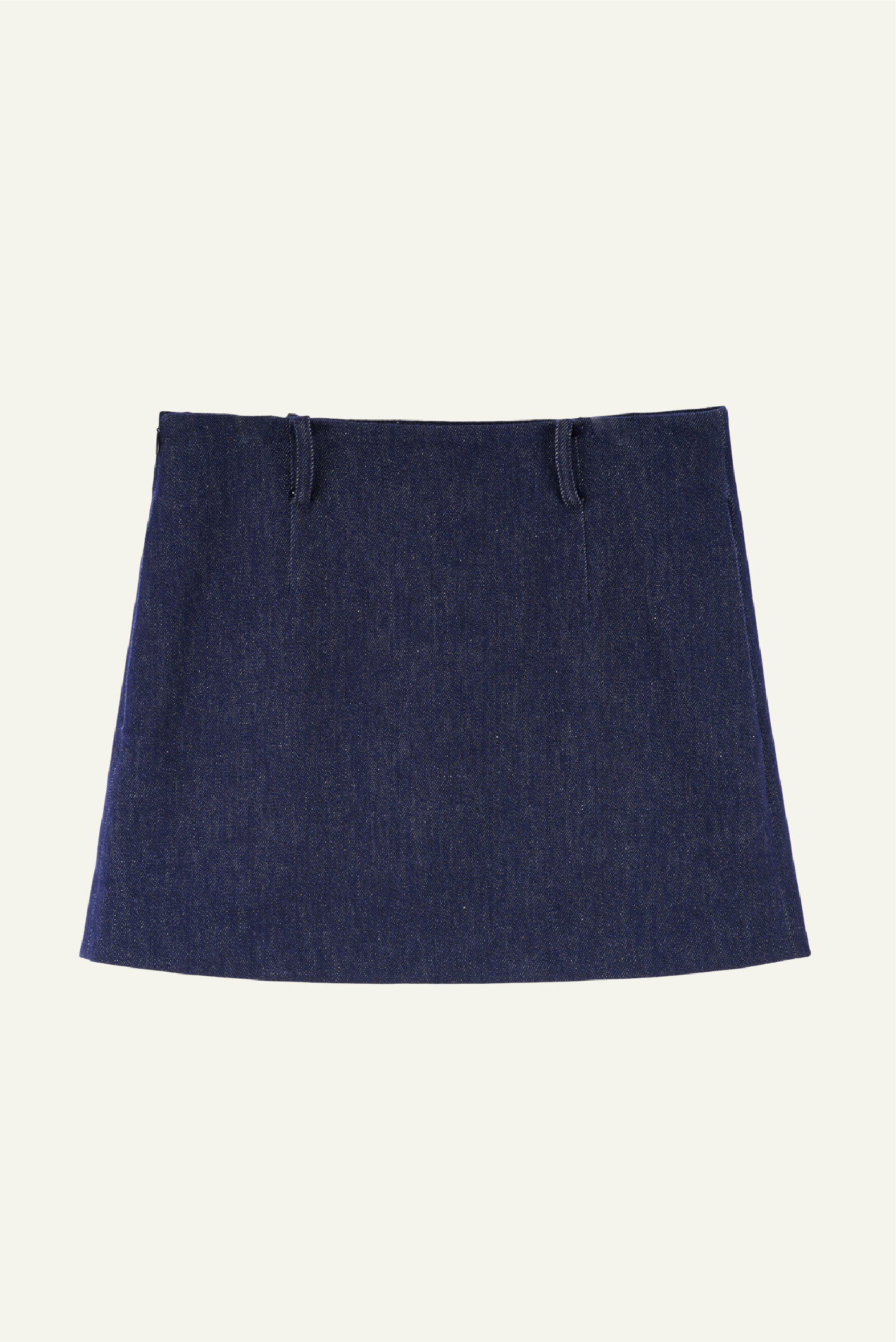 DEERTRIP | Raw Denim | Classic A-line Mini Skirt