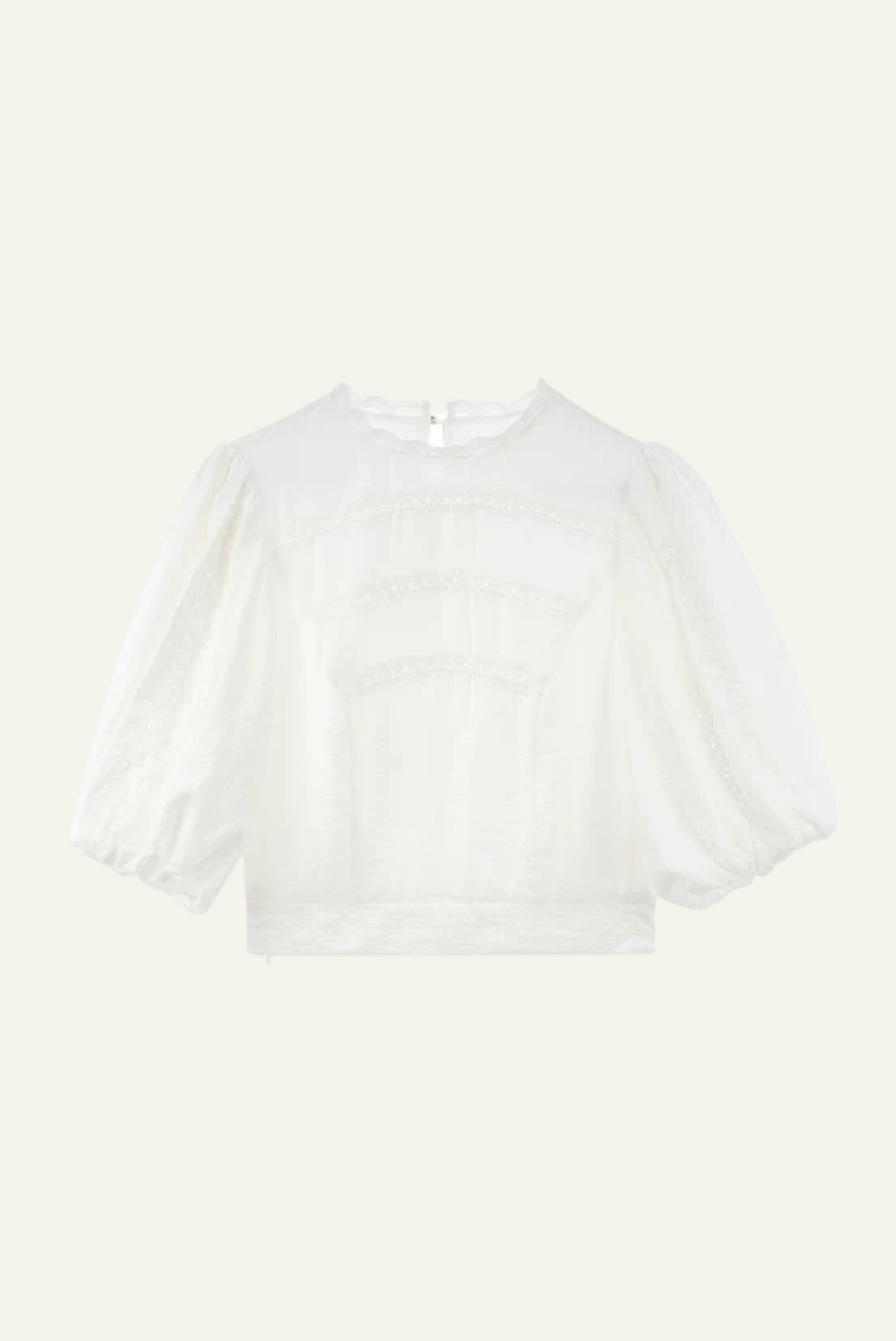DEERTRIP | Tuscany Summer | Lace Trim Crop Top