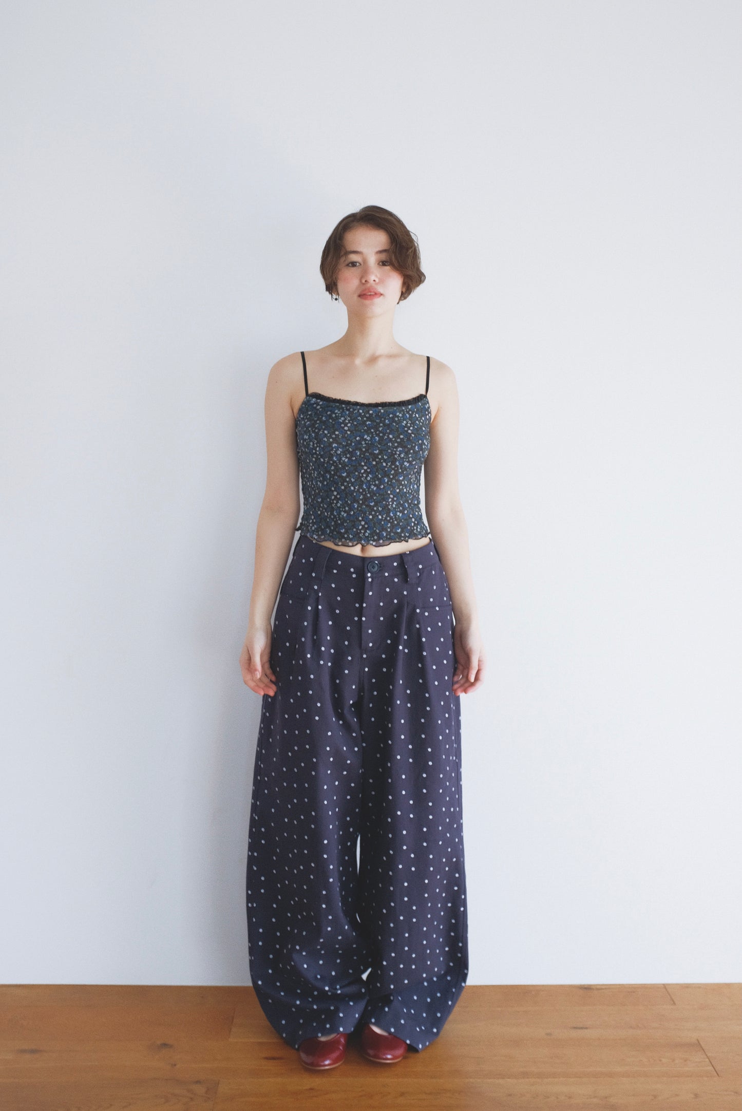 DEERTRIP | Polka Retro | Wide Leg Pants