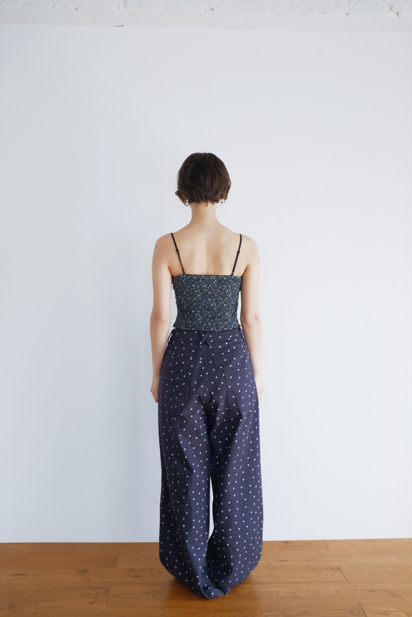 DEERTRIP | Polka Retro | Wide Leg Pants