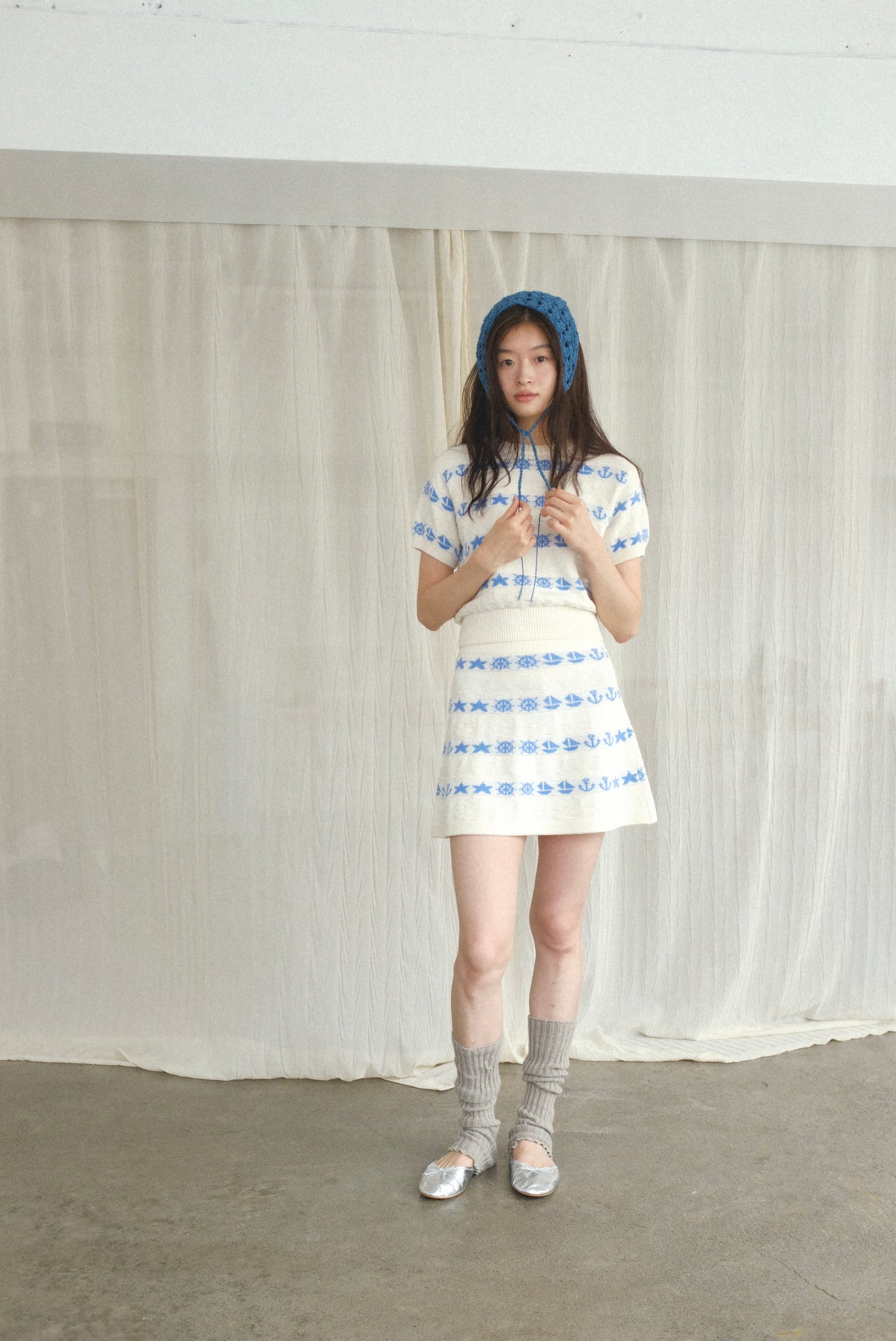 DEERTRIP | Ocean Breeze | Nautical Knit Set