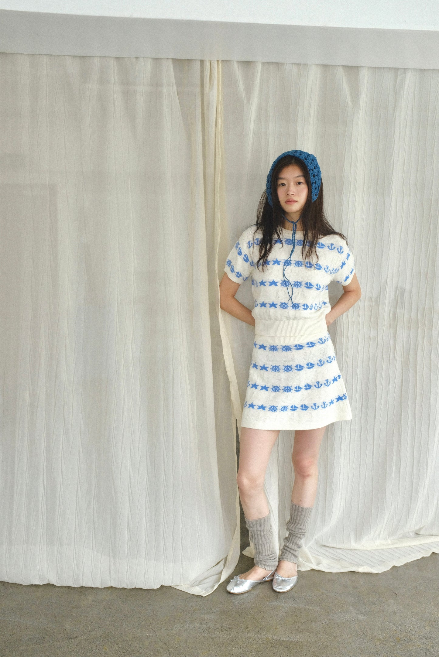 DEERTRIP | Ocean Breeze | Nautical Knit Set