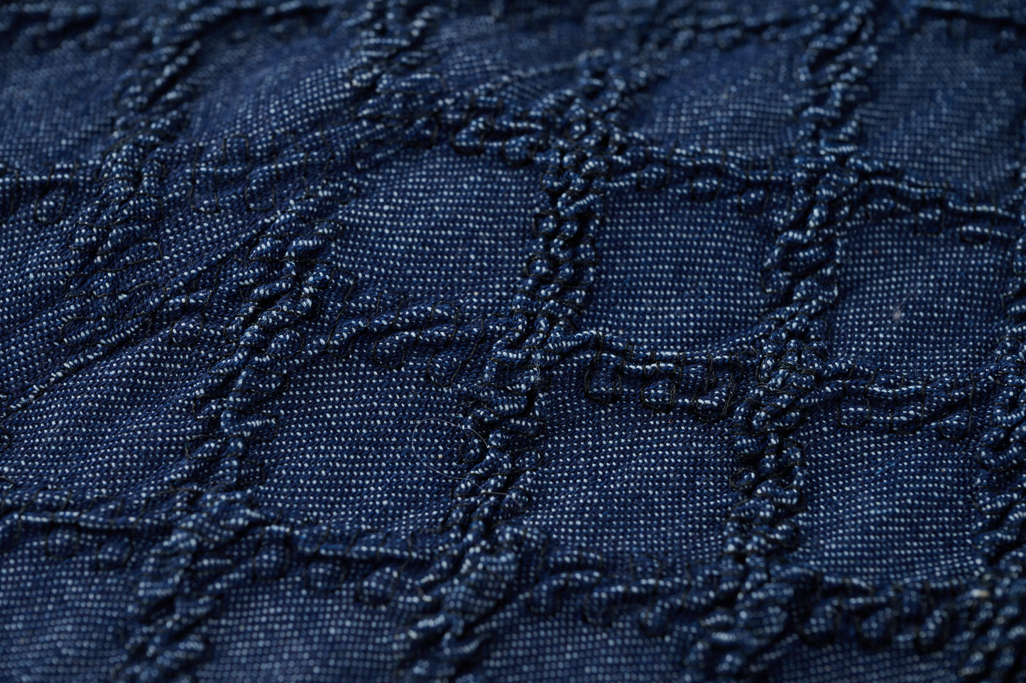 DEERTRIP | Denim Crush | Textured Crop Tee