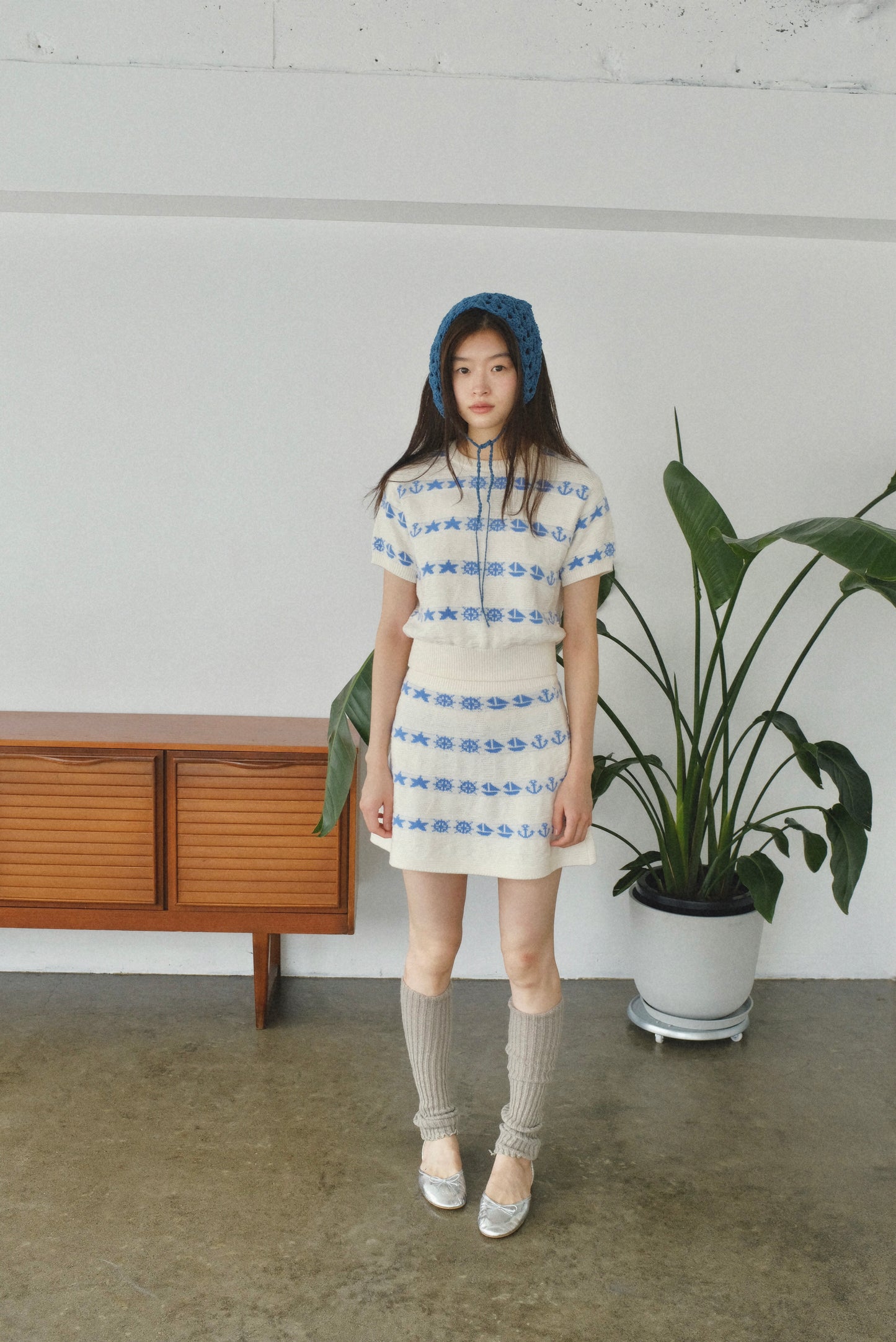 DEERTRIP | Ocean Breeze | Nautical Knit Set