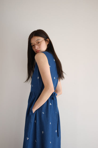 DEERTRIP | Tokyo Vintage | Sleeveless Denim Shift Dress