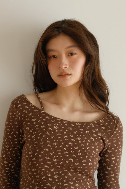 DEERTRIP | Asymmetric Bloom | Fit & Flare Dress