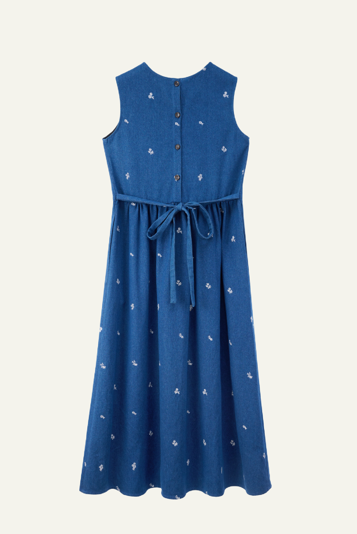 DEERTRIP | Tokyo Vintage | Sleeveless Denim Shift Dress